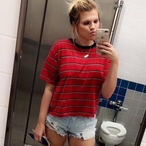 Brandy Melville Crop Tee